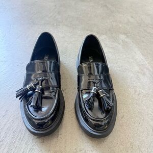 Zara Black Loafers